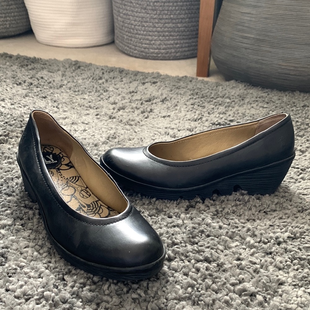 Fly London wedge shoes